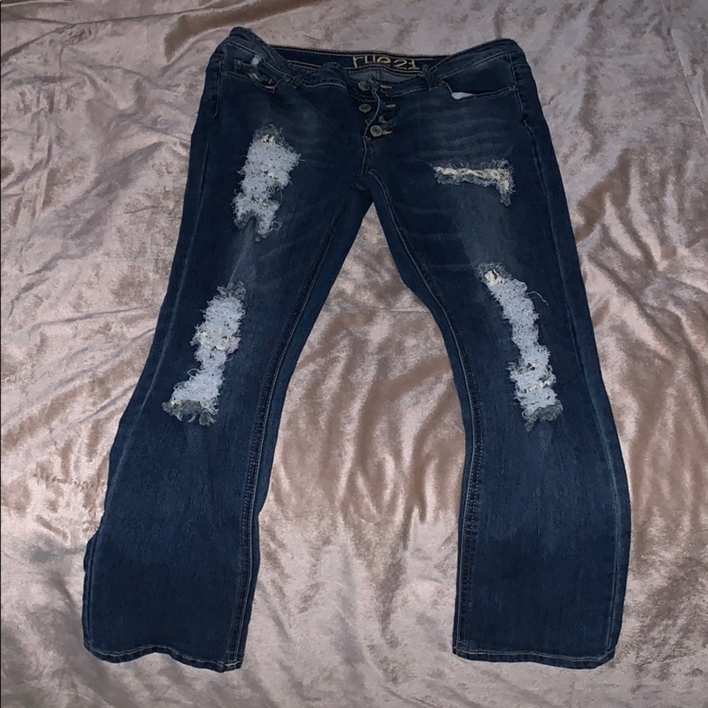 ripped jeans